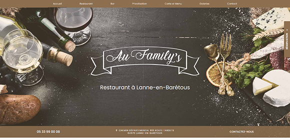 Au Family's a choisi les solutions de référencement Cliken Web
