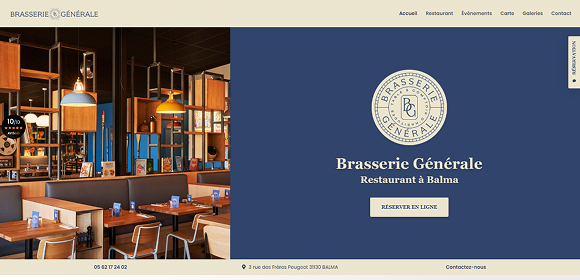 Brasserie Générale optimise son référencement grâce à nos solutions digitales