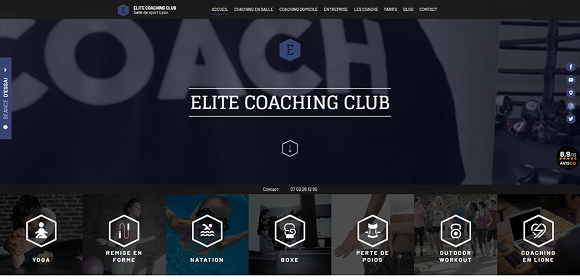 Elite Coach Club a choisi nos solutions digitales pour son référencement