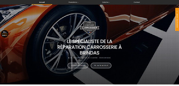 L'Artisan Carrossier a choisi Cliken Web pour optimiser son référencement localisé
