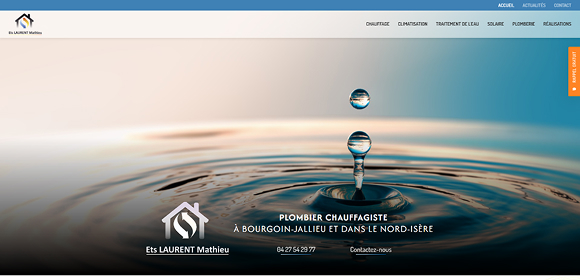 Laurent Mathieu a choisi Cliken Web pour optimiser son référencement localisé